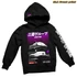 Evolution Nine Oversize Hoodie pulóver - SLA front print
