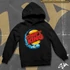 Drift King oversized hoodied sweatshirt - Standard front print