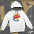 Drift King contrast-hoodied sweatshirt - Standard front print
