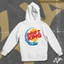 Drift King contrast-hoodied sweatshirt or zipper hoodie - Standard back print