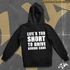 Life's too short contrast-hoodied sweatshirt or zipper hoodie - Standard back print