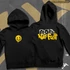 No turbo NO FUN oversized hoodied sweatshirt - SLA Fullprint