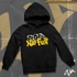 No turbo NO FUN oversized hoodied sweatshirt - Standard front print