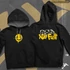 No turbo NO FUN contrast-hoodied sweatshirt - SLA Fullprint