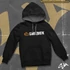 Shitbox contrast-hoodied sweatshirt - Standard front print