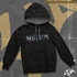 Shitbox slow and rusty edition contrast-hoodied sweatshirt - Standard front print