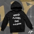Need Money For oversized hoodied sweatshirt - Standard front print