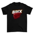 Block oversize póló - Fekete