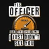 Yes officer minta - Fekete
