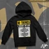 10 Things oversized hoodied sweatshirt - Standard front print