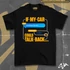 If my car could talk back unisex oversized t-shirt - Standard front print