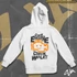 Check engine check wallet contrast-hoodied sweatshirt or zipper hoodie - Standard back print