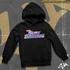 The Slow and the Serious oversized hoodied sweatshirt - Standard front print