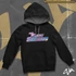 The Slow and the Serious contrast-hoodied sweatshirt - Standard front print