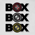 Box Box Box minta - Fehér