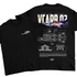 Racing Bulls VCARB 02 oversize póló - Fekete (alap)