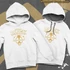 Big & Small Block Twin Fit Kids and contrast-hoodied sweatshirts - Standard front print