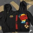 Drift king full zipped-hoodied sweatshirt - SLA Fullprint