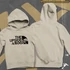 The Upside Down oversized-hoodied sweatshirt - Standard front print