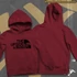 The Upside Down oversized-hoodied sweatshirt - Standard front print